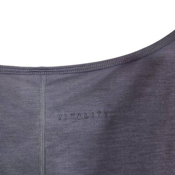 VITALITY/BALANCE ATHLETICA Top Womens Extra Small Purple Versa Slouch Tee - Picture 5 of 7